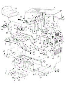 Parts04 parts for Mtd Lawn Tractor 136-648-000 / 1986 from AppliancePartsPros.com