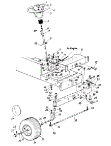 Parts08 parts for Mtd Lawn Tractor 136-668-000 / 1986 from AppliancePartsPros.com