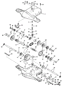 Three Speed Peerless Transaxle parts for Mtd Lawn Tractor 136-694-000 / 1986 from AppliancePartsPros.com