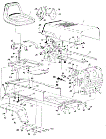 Parts parts for Mtd Lawn Tractor 136-722-000 / 1986 from AppliancePartsPros.com