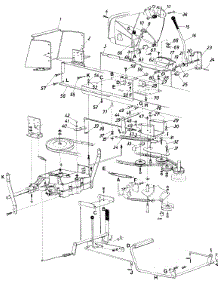Parts parts for Mtd Lawn Tractor 136-723-000 / 1986 from AppliancePartsPros.com