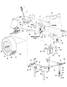 Parts parts for Mtd Lawn Tractor 136-728-000 / 1986 from AppliancePartsPros.com