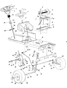 Parts03 parts for Mtd Lawn Tractor 136-740-000 / 1986 from AppliancePartsPros.com