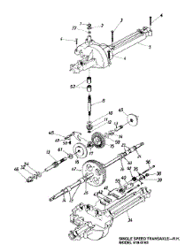 Transaxle Assembly parts for Mtd Lawn Tractor 136L675F720 / 1996 from AppliancePartsPros.com