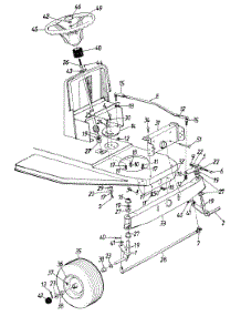 Parts parts for Mtd Lawn Tractor 137-332-327 from AppliancePartsPros.com