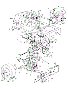 Parts parts for Mtd Lawn Tractor 137-695-000 / 1987 from AppliancePartsPros.com
