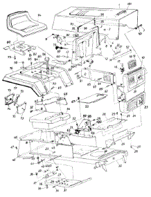 Parts parts for Mtd Lawn Tractor 137-743-000 / 1987 from AppliancePartsPros.com