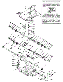 Peerless parts for Mtd Lawn Tractor 13735-7 / 1987 from AppliancePartsPros.com