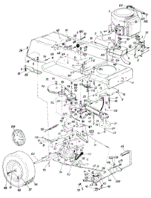 Parts parts for Mtd Lawn Tractor 138-664-401 / 1988 from AppliancePartsPros.com