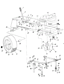 Parts parts for Mtd Lawn Tractor 138-786-000 / 1988 from AppliancePartsPros.com