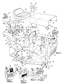 Parts01 parts for Mtd Lawn Tractor 139-320-000 / 1989 from AppliancePartsPros.com