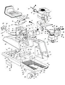 Parts parts for Mtd Lawn Tractor 139-514-000 / 1989 from AppliancePartsPros.com