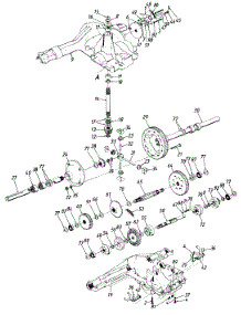 Transaxle parts for Mtd Garden Tractor 140-840H327 from AppliancePartsPros.com