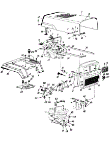 Style 7 parts for Mtd Garden Tractor 140-847-000 / 1990 from AppliancePartsPros.com