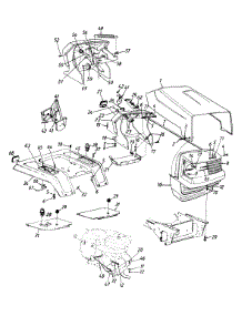Hood Assembly parts for Mtd Garden Tractor 142-840H305 / 1992 from AppliancePartsPros.com