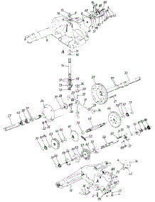 Transaxle parts for Mtd Garden Tractor 142-848H130 / 1992 from AppliancePartsPros.com