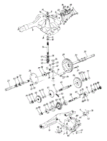 Transaxle parts for Mtd Garden Tractor 143P820H352 / 1993 from AppliancePartsPros.com