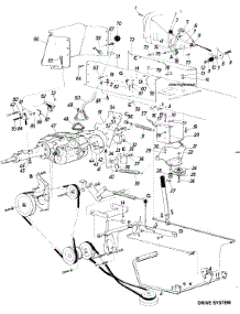 Drive System parts for Mtd Garden Tractor 145-837-000 / 1985 from AppliancePartsPros.com