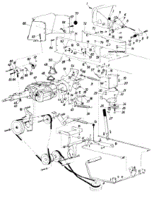 Drive System parts for Mtd Garden Tractor 146-825-000 / 1986 from AppliancePartsPros.com