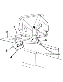 Safety Reverse Switch parts for Mtd Garden Tractor 146-832-000 / 1986 from AppliancePartsPros.com