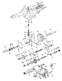 Transmission Assembly parts for Mtd Garden Tractor 146P820H205 / 1996 from AppliancePartsPros.com