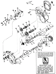 Transaxle parts for Mtd Garden Tractor 147-849-000 / 1987 from AppliancePartsPros.com