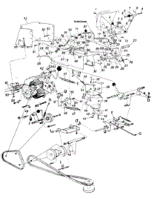 Parts parts for Mtd Garden Tractor 148-842-000 / 1988 from AppliancePartsPros.com