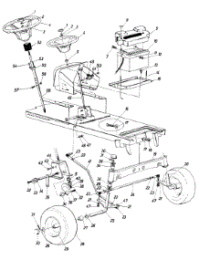 Parts parts for Mtd Garden Tractor 148-851-000 / 1988 from AppliancePartsPros.com