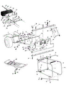Grass Catcher parts for Mtd Lawn Tractor 196-804-000 / 1986 from AppliancePartsPros.com