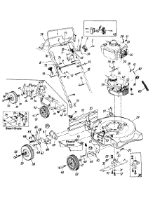 Parts parts for Mtd Self-Propelled Walk-Behind Mower 223-8910-00 from AppliancePartsPros.com