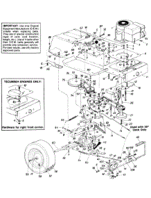 Parts parts for Mtd Lawn Tractor 223-8921-00 from AppliancePartsPros.com