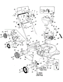 Parts parts for Mtd Self-Propelled Walk-Behind Mower 262R014 / 1988 from AppliancePartsPros.com