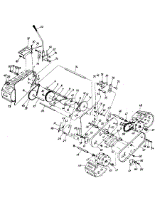 Parts parts for Mtd Snow Thrower 310-552-000 / 1990 from AppliancePartsPros.com