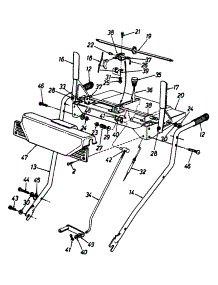 Control Rod Assembly parts for Mtd Snow Thrower 312-610E192 / 1992 from AppliancePartsPros.com