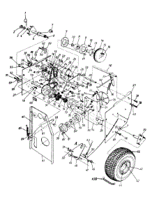 Differential Shaft Assembly parts for Mtd Snow Thrower 313-980I054 / 1993 from AppliancePartsPros.com
