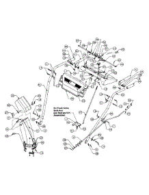 Handle Assembly parts for Mtd Snow Thrower 315E640F352 / 1995 from AppliancePartsPros.com
