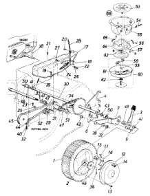 Parts parts for Mtd Self-Propelled Walk-Behind Mower 364-013 / 1987 from AppliancePartsPros.com