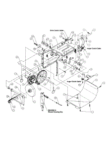 Frame Assembly parts for Mtd Snow Thrower 316E660G352 / 1996 from AppliancePartsPros.com