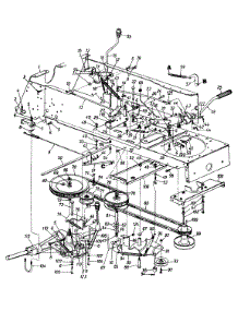 Drive / Hitch Plate / Pedal Assembly / Speed Control Linkage parts for Mtd Garden Tractor 146S828H352 / 1996 from AppliancePartsPros.com