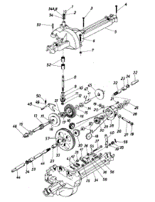 Single Speed Transaxle Right Hand parts for Mtd Lawn Tractor 28218 from AppliancePartsPros.com