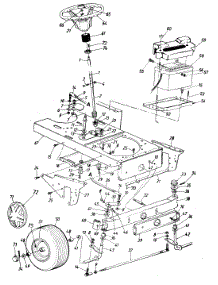 Parts parts for Mtd Garden Tractor 179-812-013 / 1989 from AppliancePartsPros.com