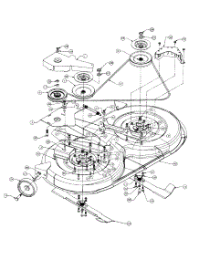 Mowing Deck parts for Mtd Lawn Tractor 136G765N054 / 1996 from AppliancePartsPros.com