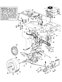 Parts parts for Mtd Lawn Tractor 130-650G129 from AppliancePartsPros.com