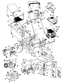 Parts parts for Mtd Self-Propelled Walk-Behind Mower 121-478R129 from AppliancePartsPros.com