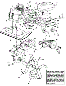 Parts parts for Mtd Tiller 210-381-084 from AppliancePartsPros.com