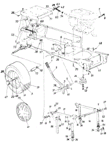 Deck & Lift Accessories parts for Mtd Lawn Tractor 132-800H031 / 1992 from AppliancePartsPros.com