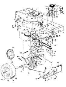 Parts parts for Mtd Lawn Tractor 131-662F118 from AppliancePartsPros.com