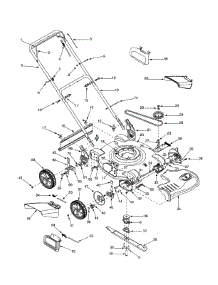 General Assembly parts for Ace Self-Propelled Walk-Behind Mower 12A-264A033 / 2001 from AppliancePartsPros.com