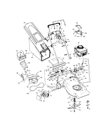 General Assembly parts for Ace Self-Propelled Walk-Behind Mower 12A-378N733 / 1997 from AppliancePartsPros.com
