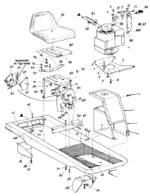 Parts03 parts for Ace Lawn Tractor 135-501-033 / 1985 from AppliancePartsPros.com
